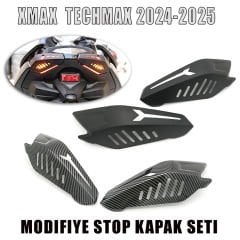 Yamaha Xmax Techmax 250/300 2023-2024 Stop Cam Koruma Aksesuar Kapak Seti
