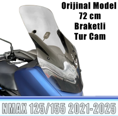 Nmax 125/155 2021-2024 Orijinal Model 72cm Tur Camı