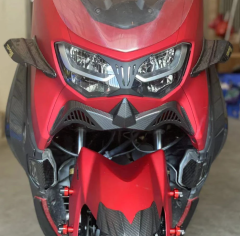 Nmax 125/155 2021-2024 Far Üstü Aksesuar Kapak