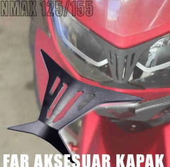 Nmax 125/155 2021-2024 Far Üstü Aksesuar Kapak
