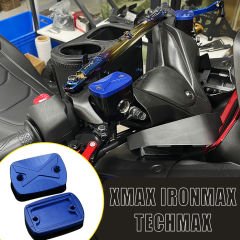 Xmax Ironmax Techmax 125/250/300 2018-2024 Fren Hidrolik Yağ Kapak Seti Mavi Renk