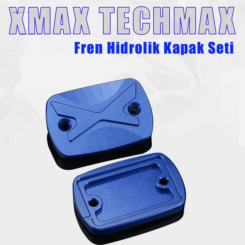 Xmax Ironmax Techmax 125/250/300 2018-2024 Fren Hidrolik Yağ Kapak Seti Mavi Renk