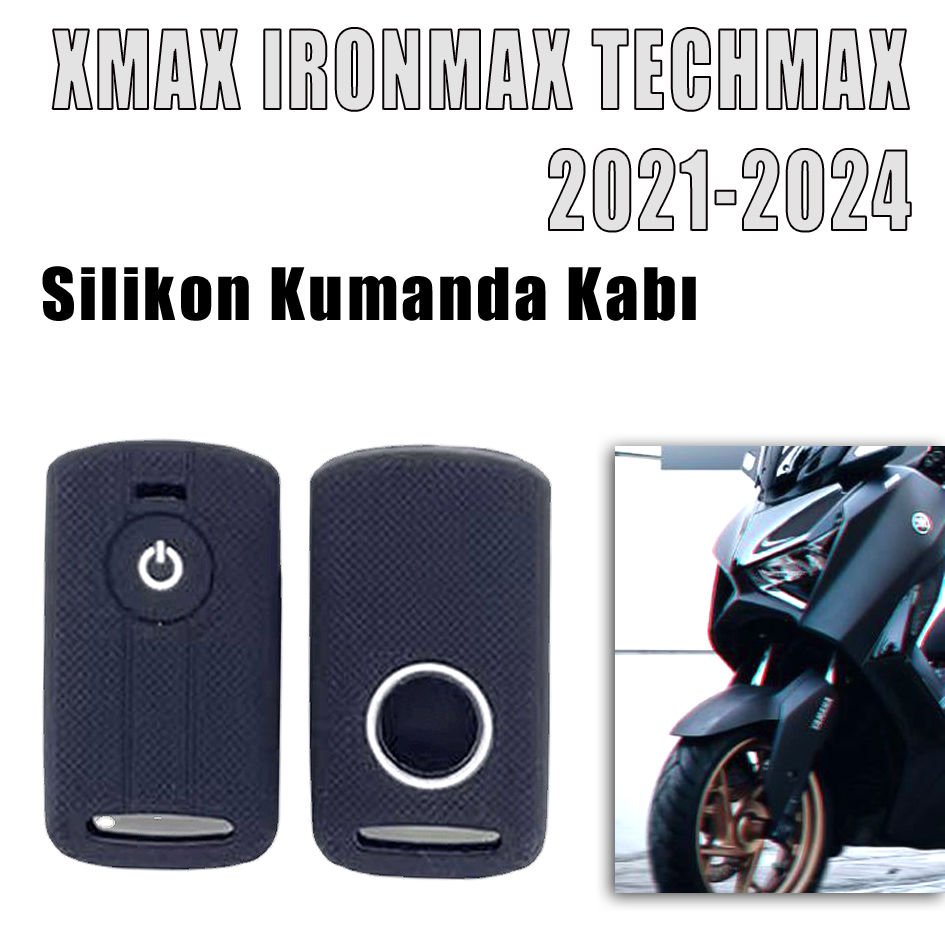 Xmax İronmax Techmax 250/300 2021-2024 Kumanda Anahtar Koruyucu Kılıf Silikon