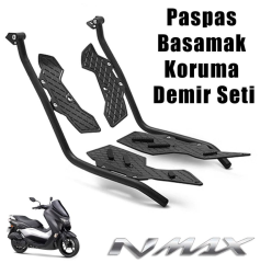 Nmax 125/155 2021-2024 Paspas Basamak Koruma Demir Seti