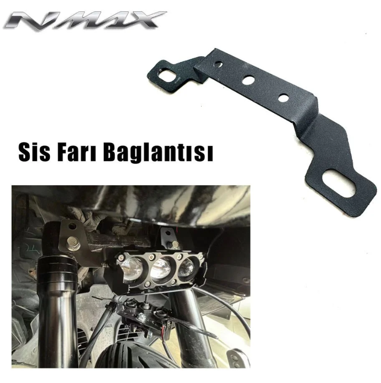 Yamaha Nmax 125/155 2021-2024 Sis Farı Bağlantı Aparatı