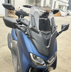 Nmax 125/155 2021-2024 Katlanır Ayna Spoyler Ve Siperlik Cam Seti 44cm, Ayna Kapatma Vida Hediyeli