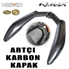 Nmax 125/155 2021-2024 Artcı Tutacak Karbon Kapak