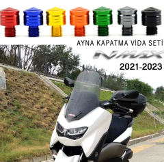 Nmax 125/155 Ayna Kapatma Vida Seti 2021-2023 10mm Ters-Düz Diş