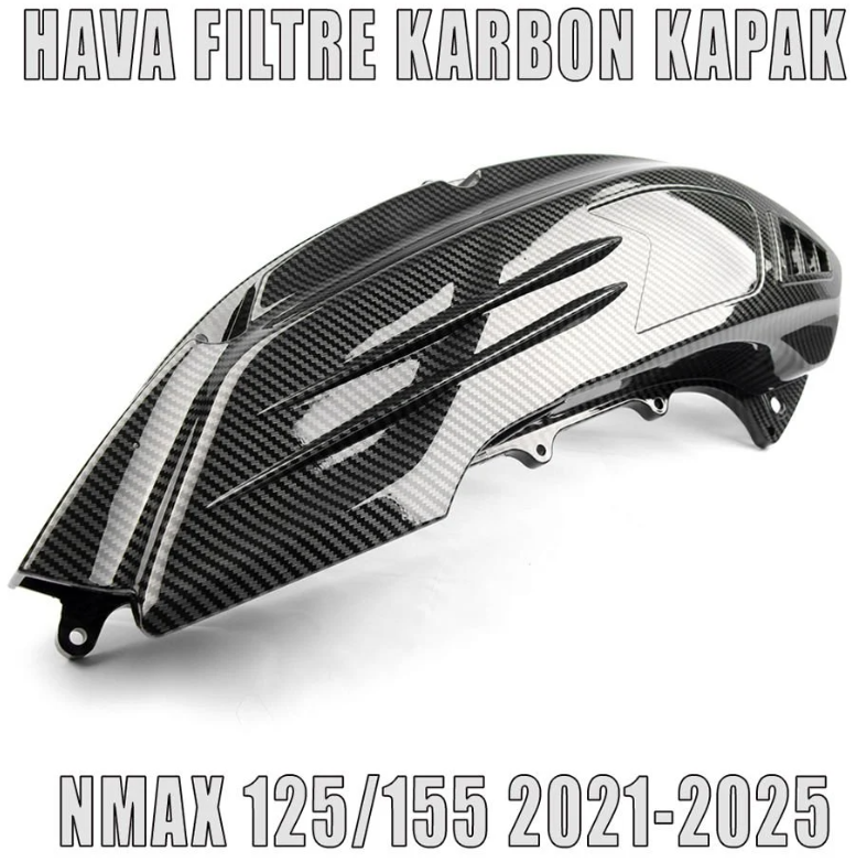 Nmax 125/155 2021-2024 Hava Filtre Karbon Kapak