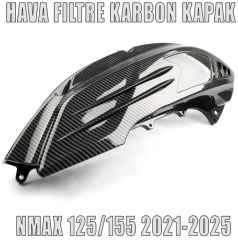 Nmax 125/155 2021-2024 Hava Filtre Karbon Kapak