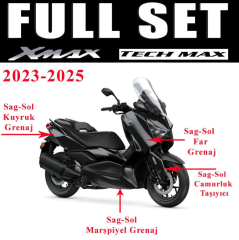 Xmax Techmax 250/300 2023-2025 Orijinal Komple Full Grenaj Seti Siyah