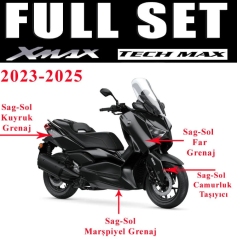 Xmax Techmax 250/300 2023-2025 Orijinal Komple Full Grenaj Seti Petrol Yeşili