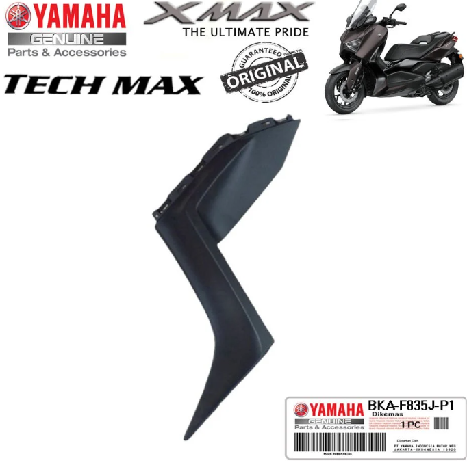 Orijinal XMAX TECHMAX 2023-2024 Sol Ön Panel Z Grenaj Mat Siyah