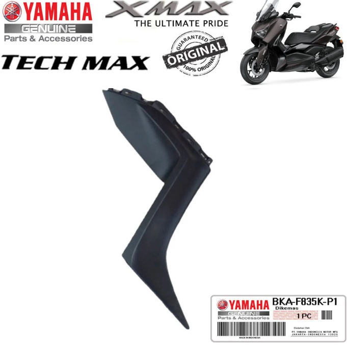 Orijinal XMAX TECHMAX 2023-2024 Sağ Ön Panel Z Grenaj Mat Siyah