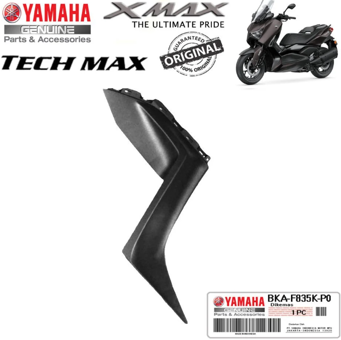Orijinal XMAX TECHMAX 2023-2024 Sağ Ön Panel Z Grenaj Parlak Siyah Piano Black