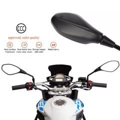 Universal Bmw Suzuki Kawasaki Honda Uyumlu Ayna Seti Siyah