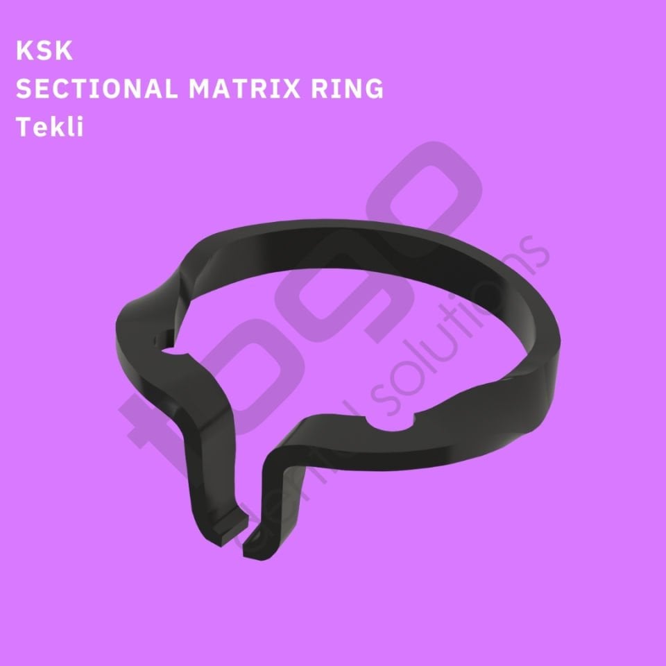KSK Sectional Matrix (Böbrek Matris) Ring / Yüzük / Halka _ Tekli