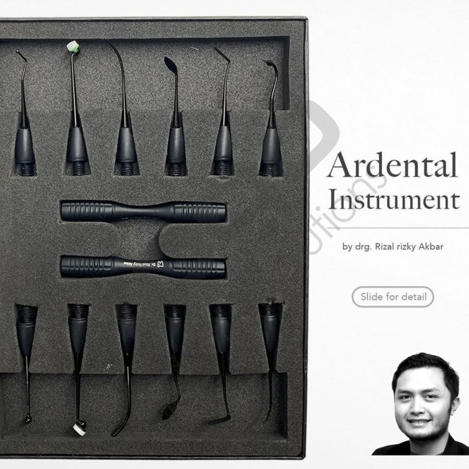 AR Dental Moduler Restorative Instrument Kit 2.0 _ Designed by Dr. Rizal