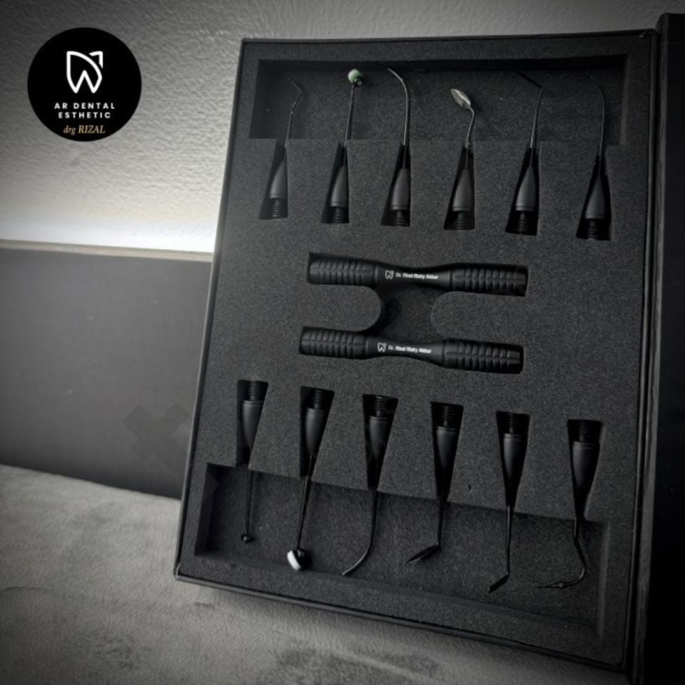 AR Dental Moduler Restorative Instrument Kit 2.0 _ Designed by Dr. Rizal