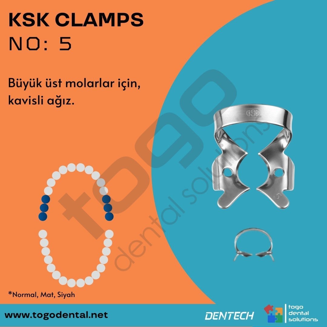 KSK Clamps No:5 _ Molar Klemp