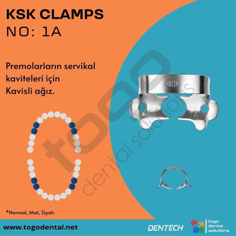KSK Clamps No:1A_ Premolar Klemp