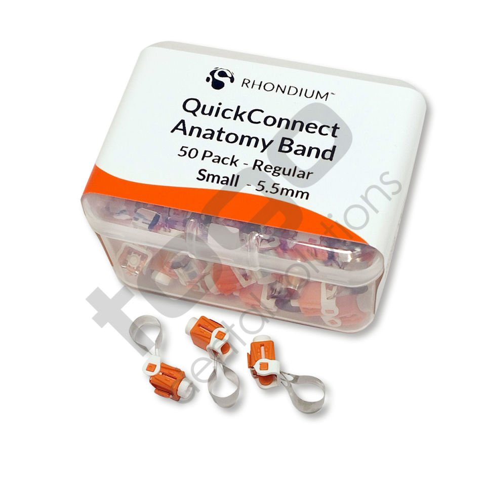 Rhondium QuickConnect Anatomy Band Refill _ Premolar_Regular_ Small_50 Adet