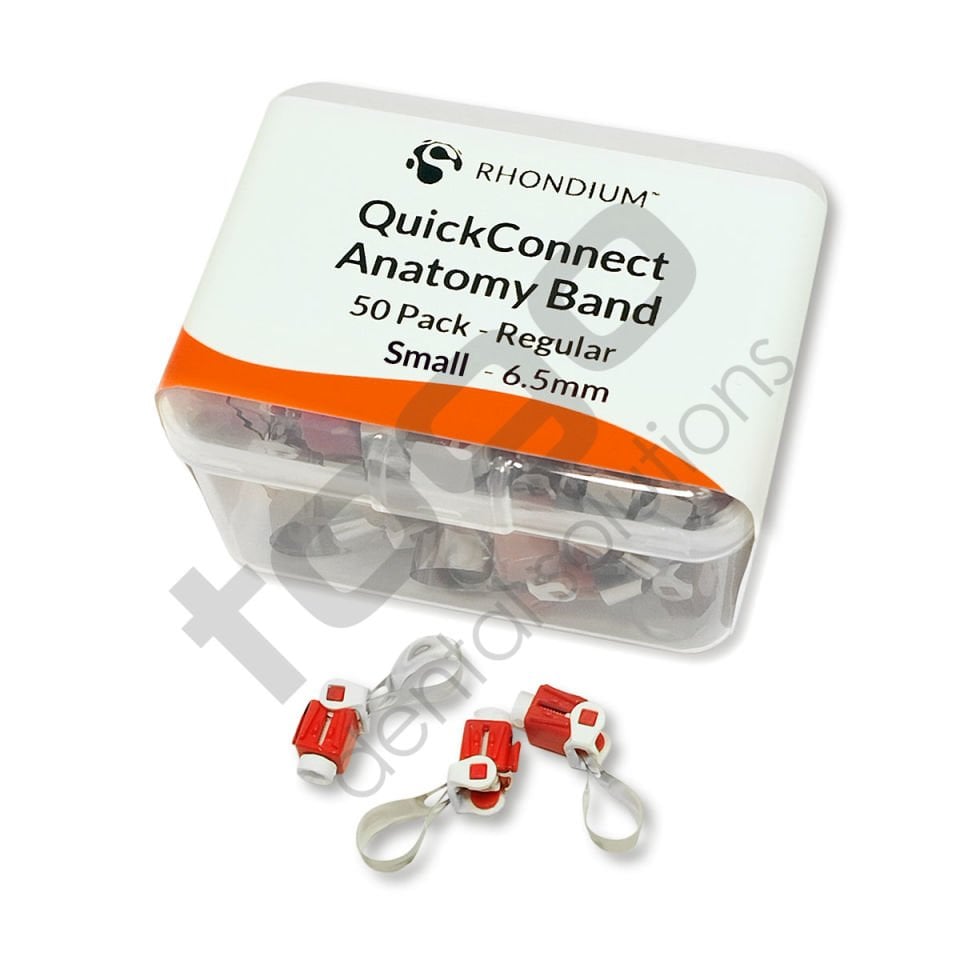 Rhondium QuickConnect Anatomy Band Refill _ Premolar_Regular_ Small_50 Adet