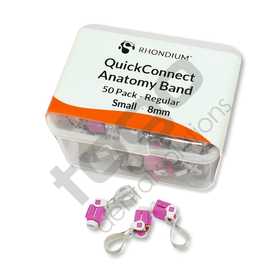Rhondium QuickConnect Anatomy Band Refill _ Premolar_Regular_ Small_50 Adet