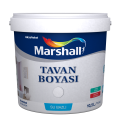 Marshall Beyaz Tavan Boyası 17,5KG Mağaza teslim gecerli fiyat