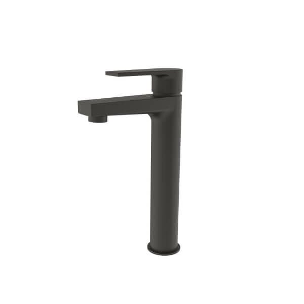 Creavit SR6500S Sharp Uzun Lavabo Armatürü - Mat Siyah