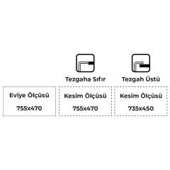 REALSTONE VİCTORİA ŞELALE EVİYE