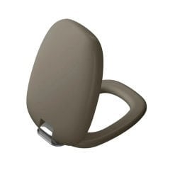 Vitra Plural Yavaş Kapanan Klozet Kapağı Metal Menteşeli Kolay Mat Vizon 126-050-009