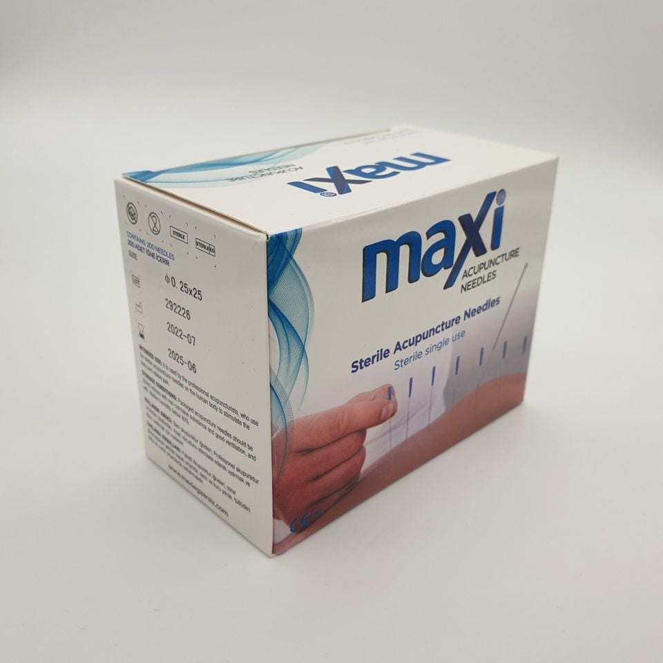 Akupunktur İğnesi Çeşitleri 200 Adet Tek Kutu 0.25*30 mm