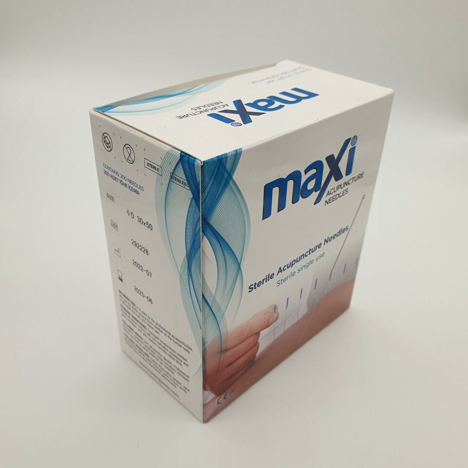 Akupunktur İğnesi Çeşitleri 200 Adet Tek Kutu 0.25*30 mm