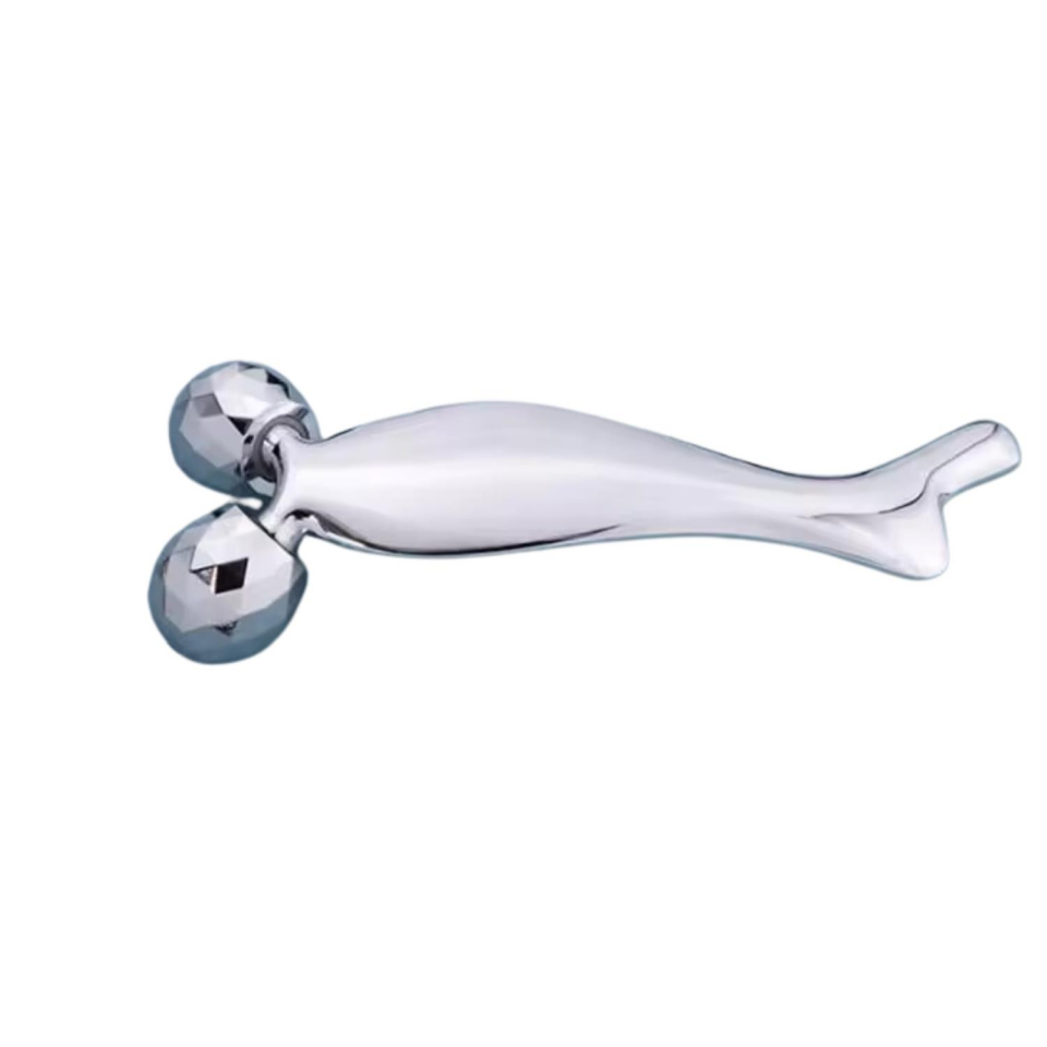 Metal Yüz Masaj Aleti Face Guasha 3 D Roller Graston Aparatı Model 3