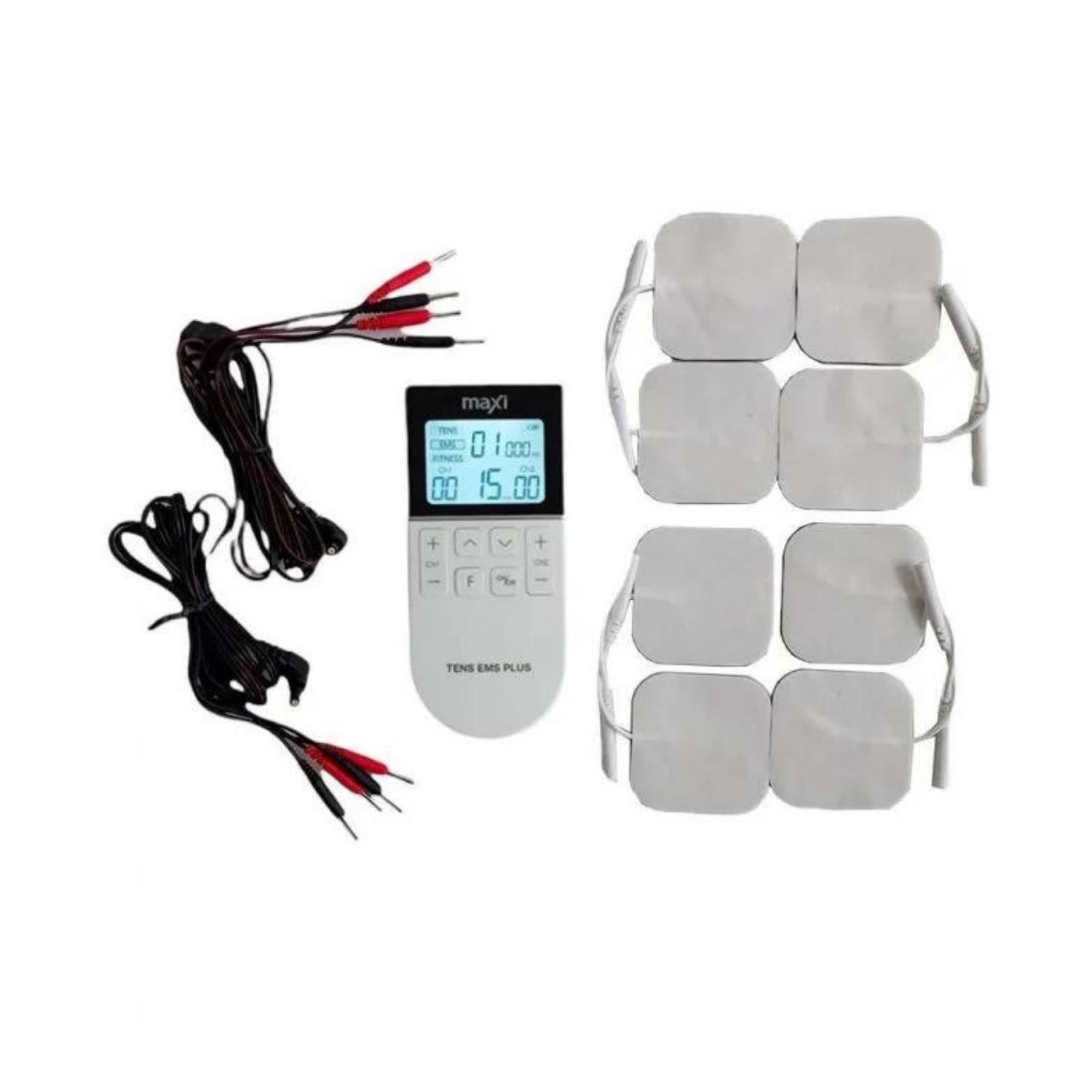 Maxi Şarjlı Ems Tens Fitness Cihazı 50 Programlı 8 Elektrot
