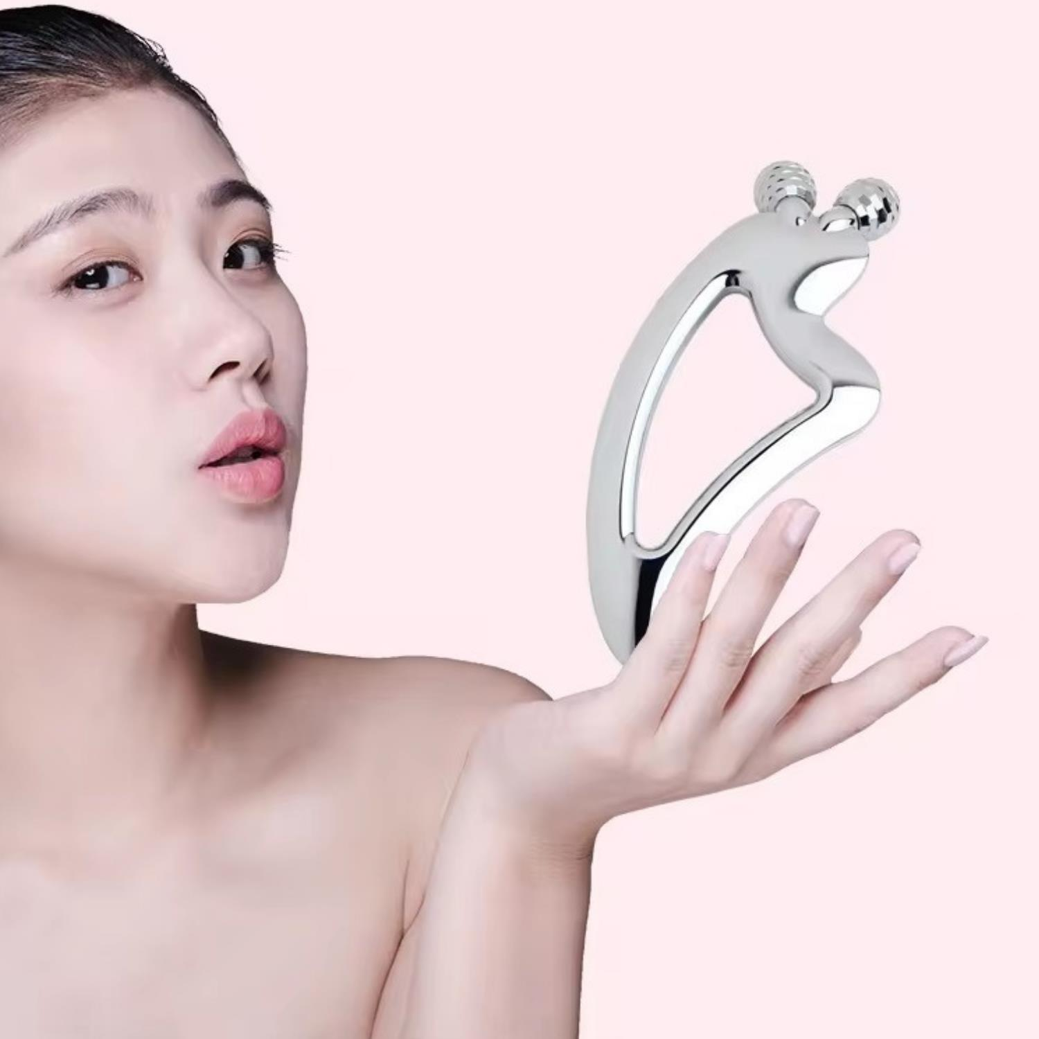 3D Cilt Sıkılaştırıcı Yüz Masaj Aleti Face Gua Sha Graston Masaj Aparatı