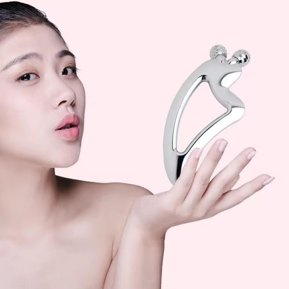 3D Cilt Sıkılaştırıcı Yüz Masaj Aleti Face Gua Sha Graston Masaj Aparatı