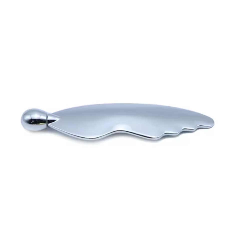 Metal Cilt Sıkılaştırıcı Face 3D Roller Kelebek Gua Sha Yüz Masaj Graston Aparatı