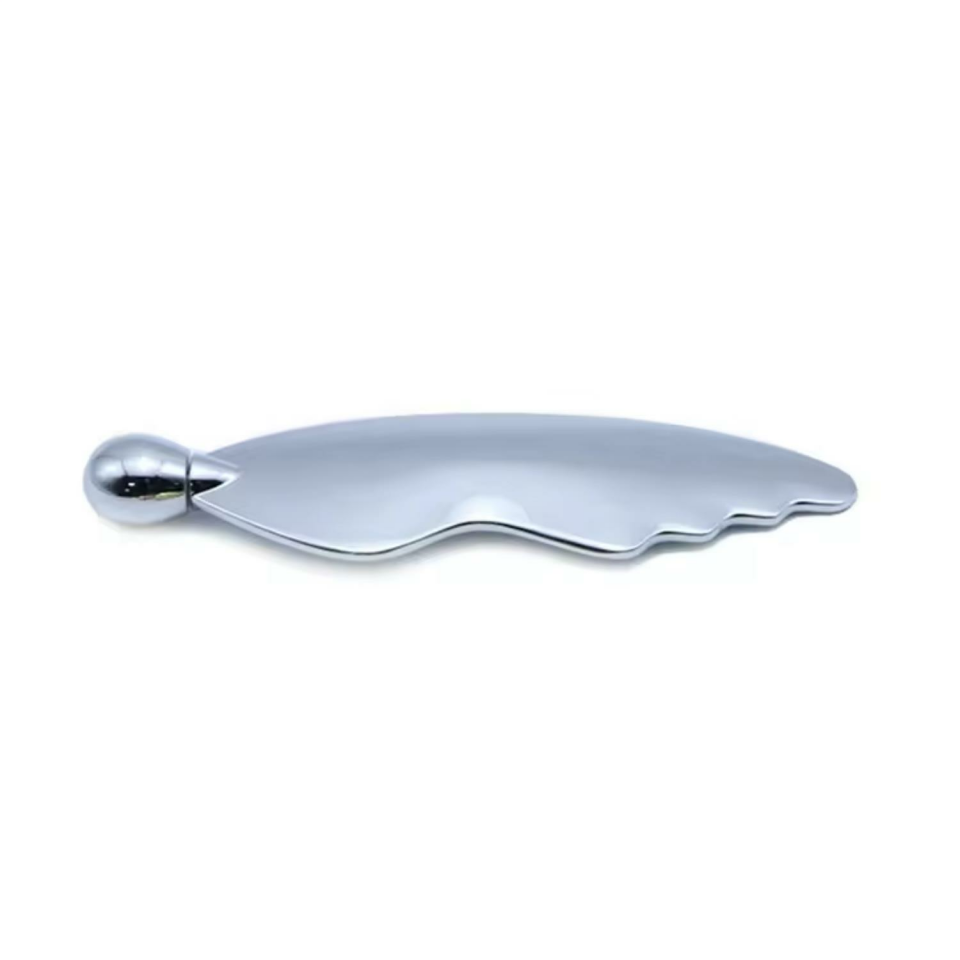 Metal Cilt Sıkılaştırıcı Face 3D Roller Kelebek Gua Sha Yüz Masaj Graston Aparatı