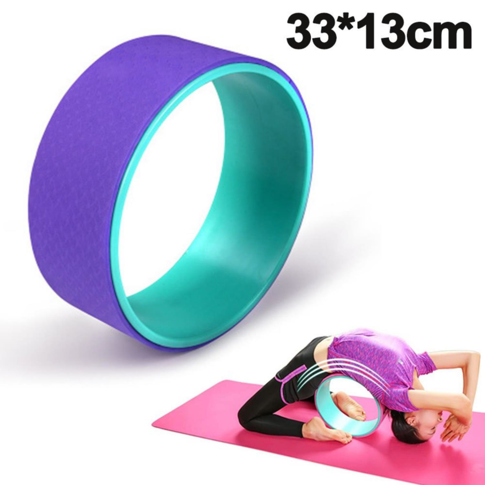 Yoga Whell Pilates Çemberi Mor Renk