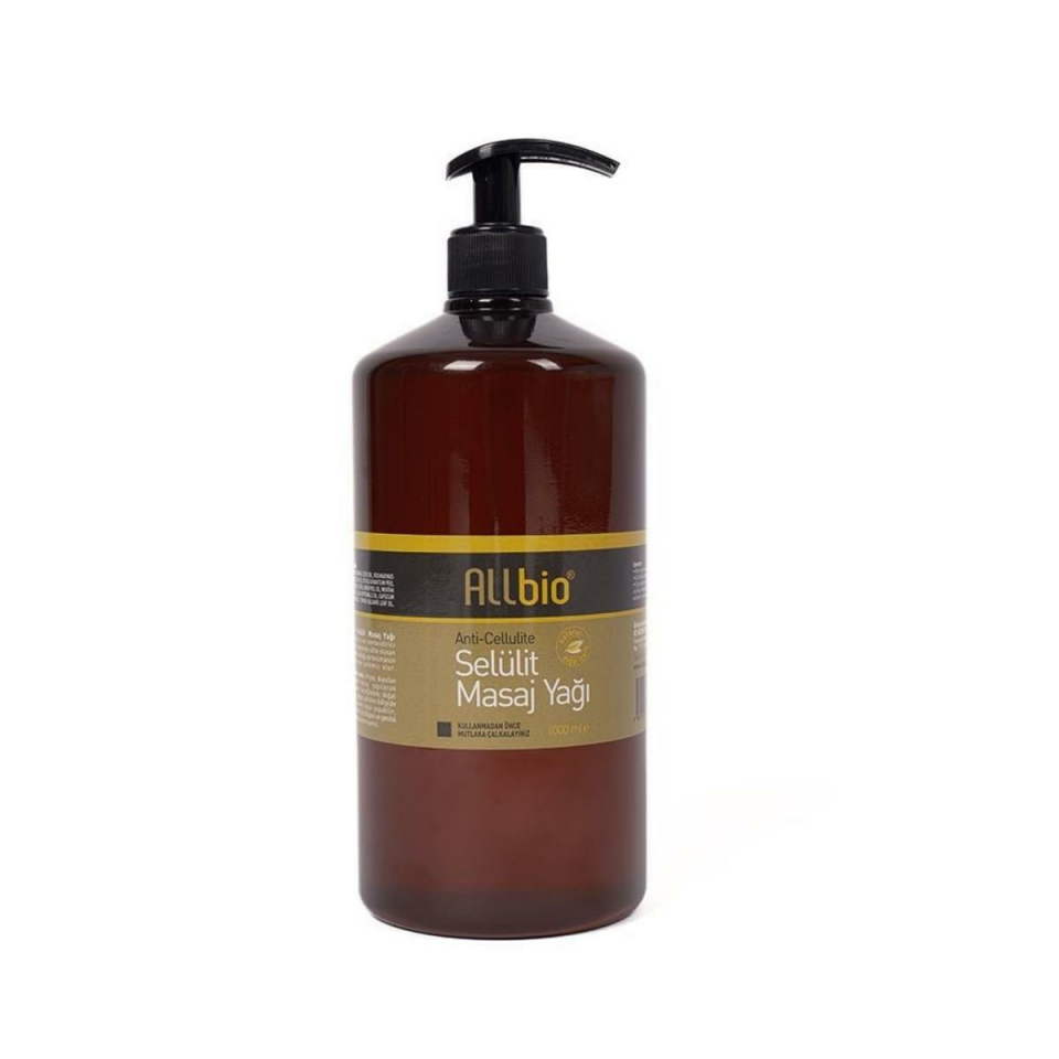 Allbio Selülit Masaj Yağı 1000ml