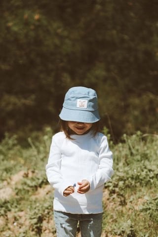 mavi bebek & çocuk bucket şapka