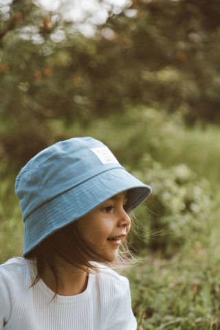 mavi bebek & çocuk bucket şapka