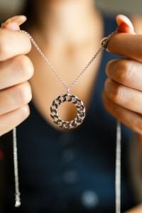 Gyve Kolye Silver