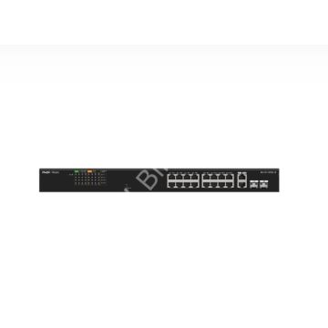 RUIJIE REYEE RG-ES118FGS-LP 16 PORT 10/100 16 PORT POE 2 X COMBO UPLINK 120W YONETILEMEZ RACK MOUNT SWITCH