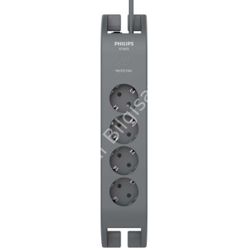 PHILIPS SPN3140A/62 2400J 4'LÜ / 2M AKIM KORUMALI PRİZ