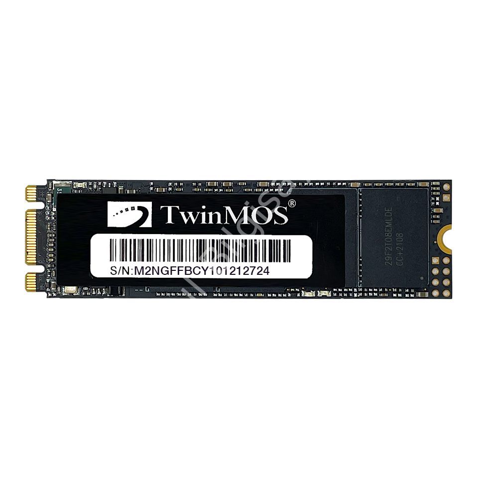 TWINMOS 256GB 580/550MB/s 4mm M.2 2280 SATA 3.0 SSD NGFFEGBM2280 3D-NAND