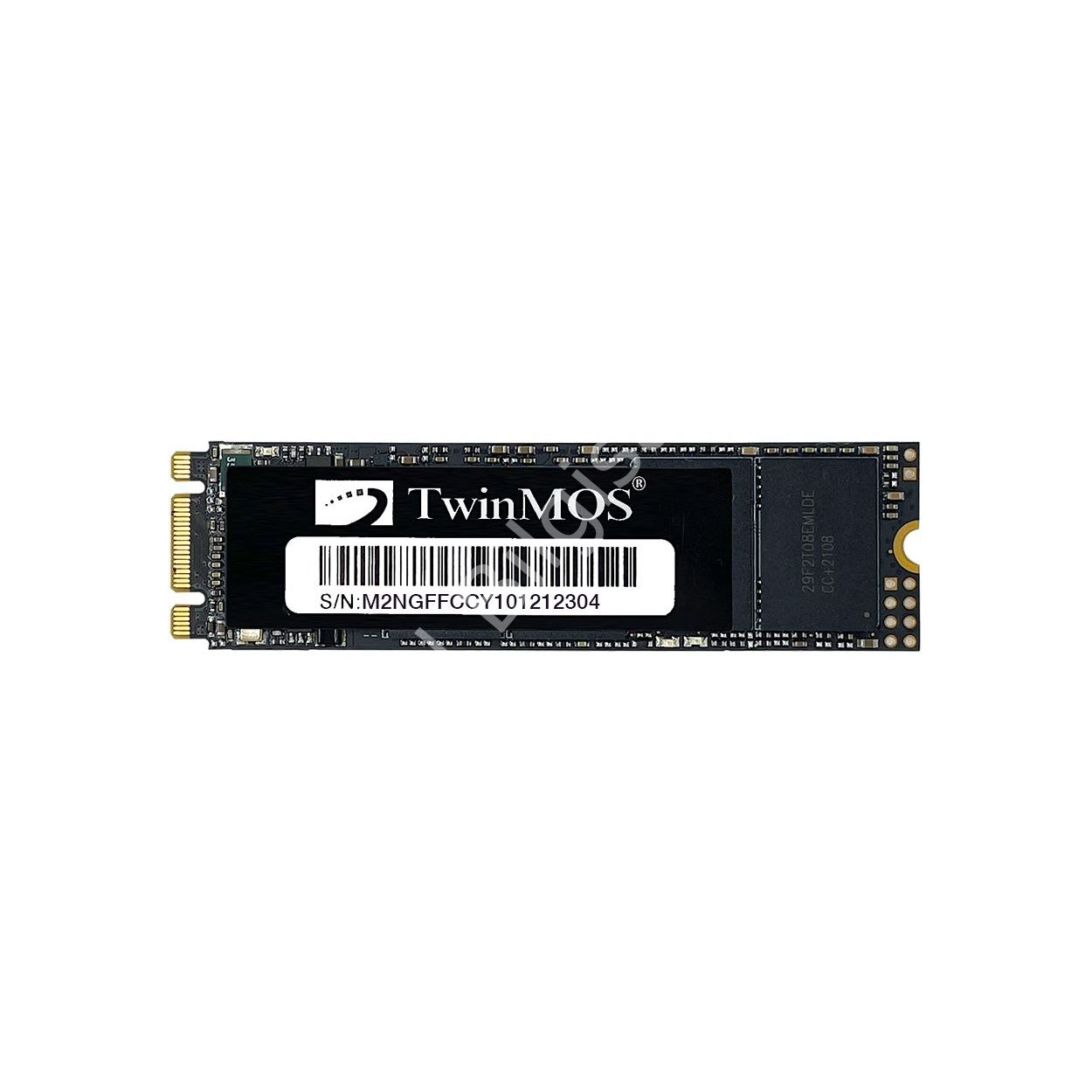 TWINMOS 512GB 580/550MB/s 4mm M.2 2280 SATA 3.0 SSD NGFFFGBM2280 3D-NAND