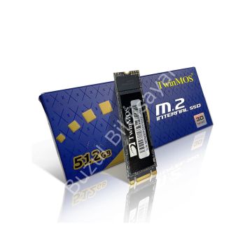 TWINMOS 512GB 580/550MB/s 4mm M.2 2280 SATA 3.0 SSD NGFFFGBM2280 3D-NAND